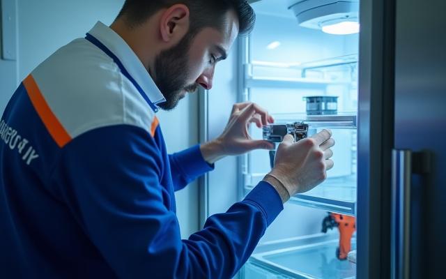 Servicio de reparación de refrigeradores y neveras.